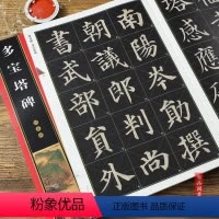 [正版] 颜真卿多宝塔碑碑帖 名家墨宝选粹临帖放大版 多宝塔全文放大版 入门临摹练字初学颜体楷书入门毛笔字帖 崇文书局