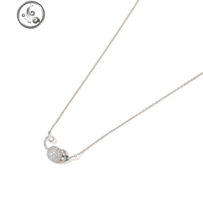 925银鼠年本命年吊坠装饰轻奢项链小众锁骨链女潮网红颈链 JiMi