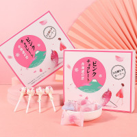 珍友丽 糖果白桃+葡萄味硬糖200g(约47颗)网红糖果儿童小零食喜糖囤货批发