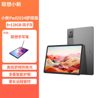 联想小新Pad 2024 舒视版 11英寸柔光类纸 防眩光护眼屏学习办公 娱乐影音 平板电脑 8+128WIFI鸽子灰+手写笔