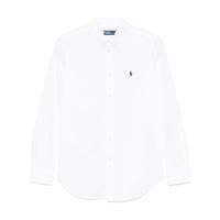 Polo Ralph Lauren牛津纺女士长袖衬衫百搭休闲通勤polo刺绣Logo优雅曲摆