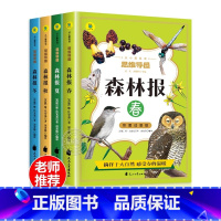 [彩图注音]春夏秋冬全套4册 [正版]森林报春夏秋冬全四册注音版 原著完整版 小学生一年级二年级三年级课外阅读书籍必读儿