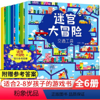 [联系客服优惠]迷宫大冒险 全6册 [正版]迷宫大冒险书JST 迷宫训练书专注力训练注意力训练锻炼孩子集中益智游戏书籍儿