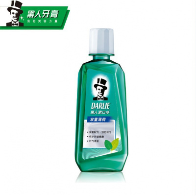 黑人漱口水双重薄荷500ml清新口气