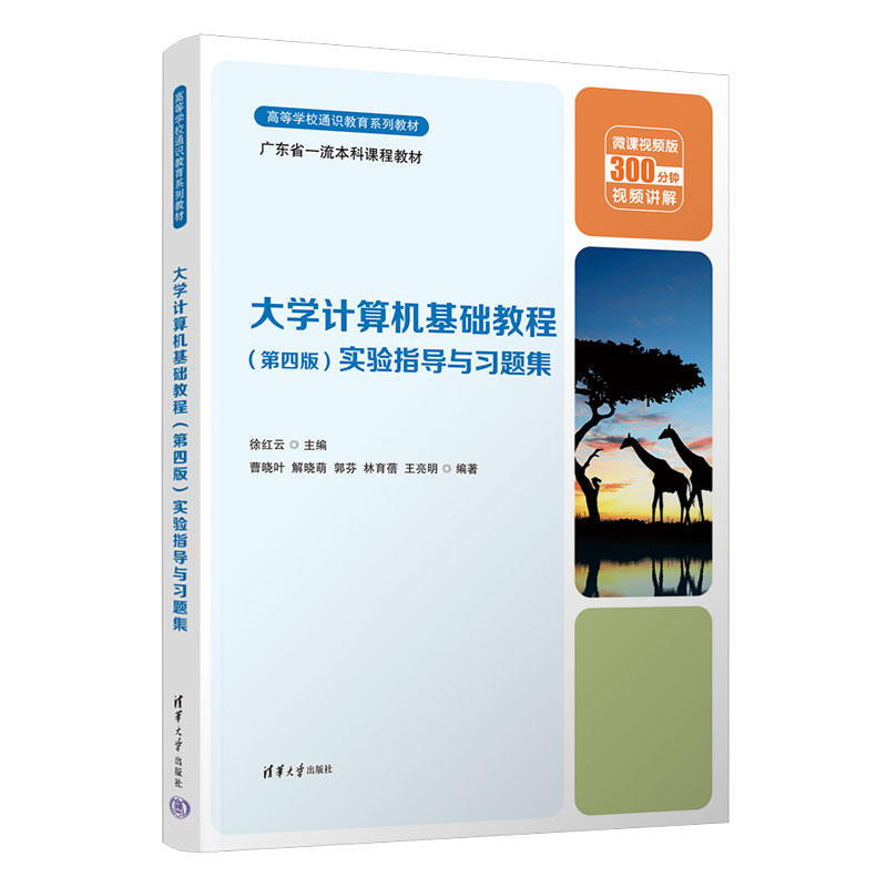 正版新书]大学计算机基础教程(D四版)实验指导与习题集徐红云