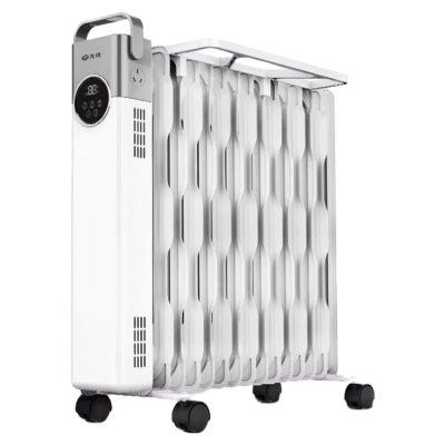 先锋(SINGFUN)油汀取暖器家用2200W功率 大面积速热电暖器片暖气机卧室节能烘衣加湿防烫DYT-SS6R 触控款