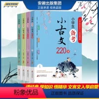 [正版]小学生备考小古文220课 全4册 1-6年级文言文入门启蒙 小学生小古文100课走进小古文阅读与训练 刘敬余著