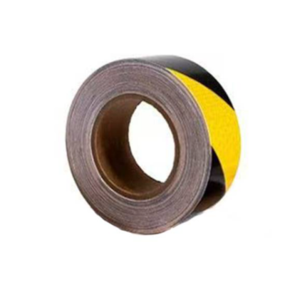 众恒丰 黄黑斜纹反光贴 25米/卷