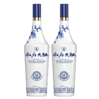 [KS]叙府新款青花大曲52度450ml*2瓶整箱浓香型白酒纯粮食光瓶白酒
