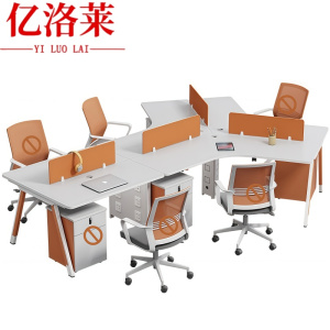 亿洛莱 五人职员桌 3108*2194mm 张