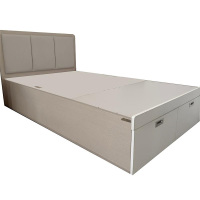 东业家具宿舍公寓床1.2米单人床ZX-Y022(不含床垫及床上用品)