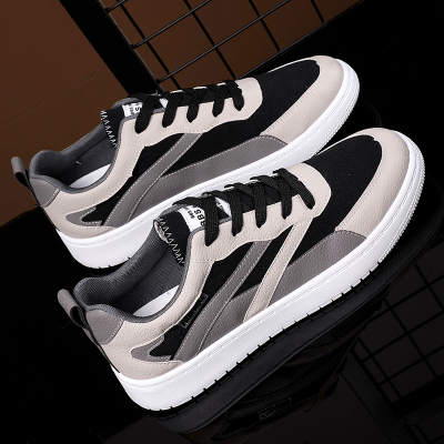 男士板鞋休闲鞋平底鞋韩版潮流时尚百搭轻便耐磨日常休闲运动鞋男鞋子