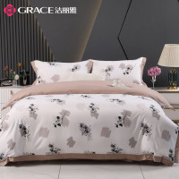 洁丽雅暖绒套件-莫奈花园JLY-YHE109 被套:200x230cm 床单:230x250cm 枕套48x74cm*2