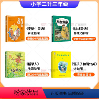 [全4册]小学2升3年级 [正版]2024书香共读书目二升三年级课外阅读书 格林童话 安徒生童话 稻草人书 雪孩子和蒲公