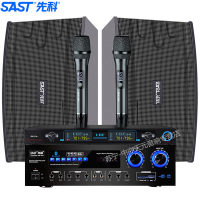 先科(SAST)家庭ktv音响套装全套卡拉ok家用影院专业音箱唱歌音箱功放会议室舞蹈房