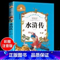 水浒传 [正版]兔子坡注音版 适合小学生一年级二年级三年级下册课外书的书目老师经典书籍上册儿童漫画绘本故事书全套新蕾出版