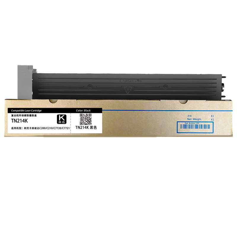 彩标 碳粉墨粉盒 TN214K 小容量约10000页 (黑色) 适用于C200/C210/C7720/C7721机型