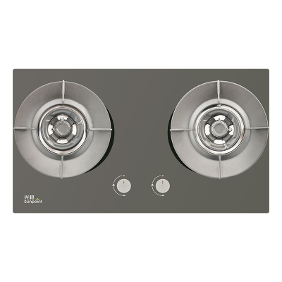 兴邦(XING BANG)燃气灶JZT-QB30202火力5.2kw台嵌两用熄火保护钢化玻璃面板