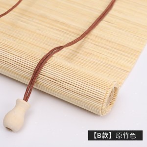 美帮汇竹帘窗帘卷帘竹帘子帘隔断阳台客厅茶室中日式遮光遮阳拉帘定制
