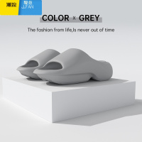 聚范小溜背老爹拖鞋男女EVA厚底夏季室内居家家用踩屎感防滑情侣凉拖