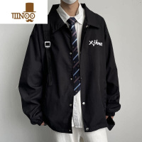 YANXU男士外套潮牌男感痞帅休闲港风学生日系潮流百搭防风夹克