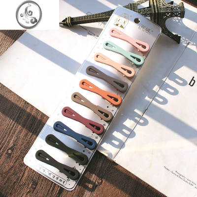 JiMi简约发夹边夹少女夹子头饰韩国网红刘海夹碎发发卡后脑勺一字顶夹