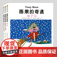 雨果的奇遇(正版3册精装)托尼罗斯,袜子马/谁偷走瞭颜色/意想不到的礼物,儿童绘本3三-4-5到6岁以上幼儿园阅读睡前故