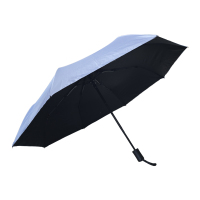 稳帆甄选 三折自动黑胶伞 WF-3726/把