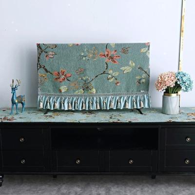 家柏饰(CORATED)欧式电视柜桌布盖布长方形茶几鞋柜五斗柜雪尼尔绒面美式乡村