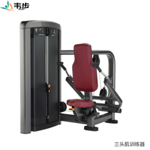 韦步LS510商用坐式肱三头肌手臂下压练习肌肉专项训练局部型力量器械