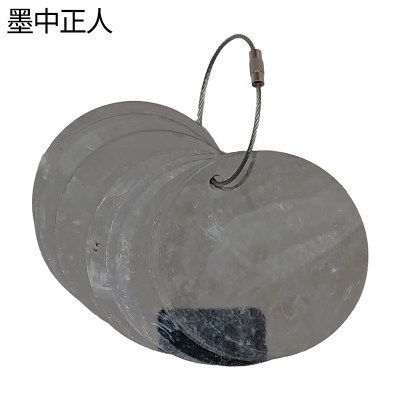 墨中正人金属号码牌30*30mm个