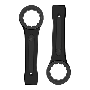 立伟铁牛敲击梅花扳手48mm/把