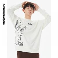 [1件3折价:69]美特斯邦威迪士尼狮子王联名卫衣男秋冬新款加绒套头衫