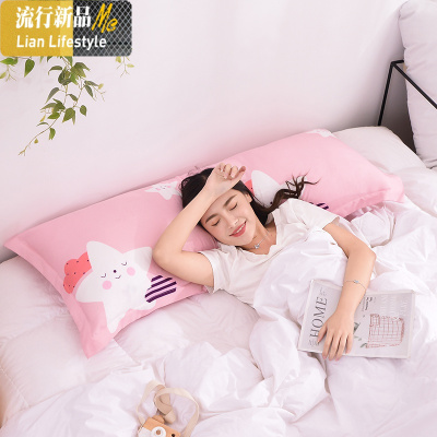 送枕套双人枕头枕芯成人情侣加长加大一体枕长款1.2米1.5m1.8m床 三维工匠