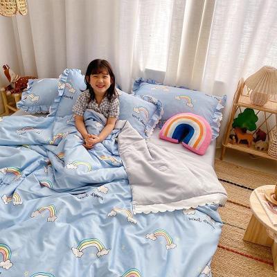 家柏饰(CORATED)全棉空调被夏凉被子全棉单双人夏季薄款春秋被芯夏被四件套可机洗