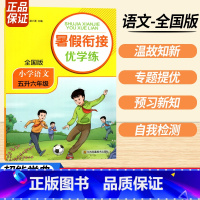 五升六语文全国版 小学通用 [正版]2023暑假衔接优学练小学语文人教小学数学江苏一升二升三升四升五升六年级全国版苏教培