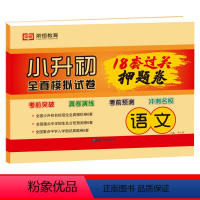 小升初必刷18套押题卷(语文/优惠) 小学升初中 [正版]2023小升初必刷题人教版语文数学英语18套押题卷全真模拟