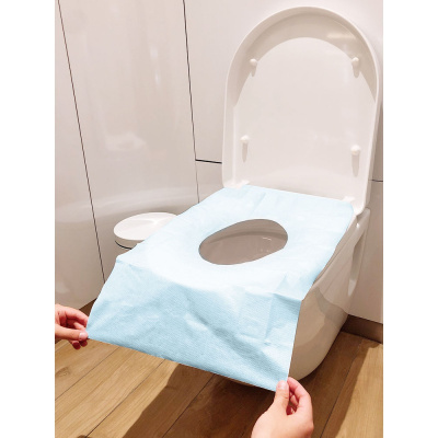 美帮汇旅行一次性马桶垫粘贴加长便携产妇旅游坐便器坐便套坐垫纸女