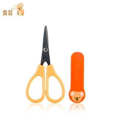 喜多婴儿食物剪刀宝宝新生儿辅食剪婴儿童工具多功能不锈钢CDH14655