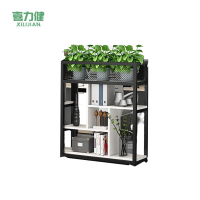 喜力健 铁艺花架 白色板黑架-120CM 个