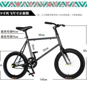 双碟刹变速死飞自行车男女学生版弯把实心胎公路跑车网红单车