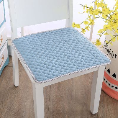 SleepyBear买5送1四季夹棉薄款椅垫办公室座椅垫防滑布艺餐椅垫电脑椅子坐垫