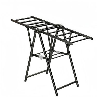 珂攸洋落地晾衣架升级灰