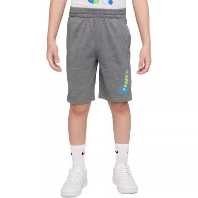 NIKE耐克短裤运动休闲舒适透气针织儿童裤DX7153-091 Z