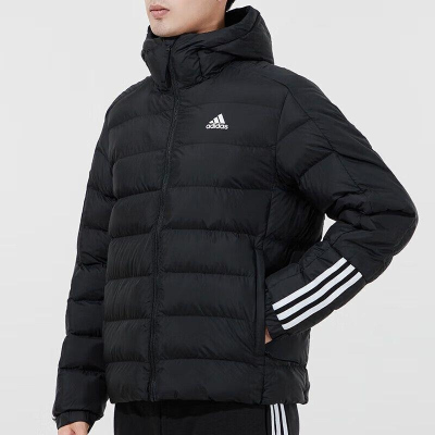 adidas/阿迪达斯棉服男士新款运动服夹克连帽外套 GT1674 D