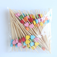 道富作技贸一次性水果创意竹签 12cm 100支/包 (起订量:20)