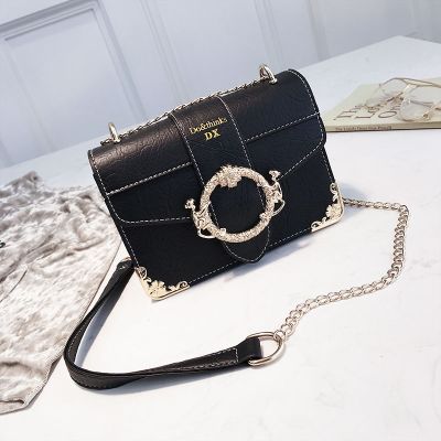 派尼美特上新小包包女2020新款潮韩版斜挎chic链条单肩时尚大气小方包