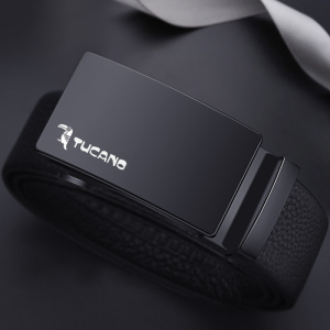 啄木鸟男士皮带2025新款商务休闲自动扣真皮潮流牛皮男款裤腰带