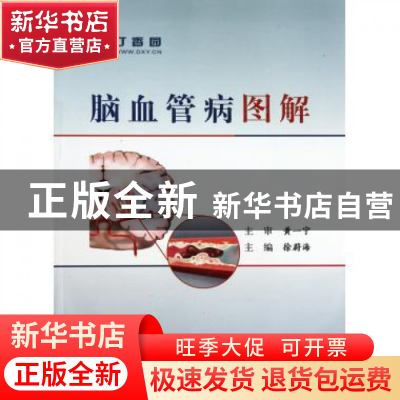 正版 脑血管病图解 徐蔚海 人民卫生 9787117140041 书籍