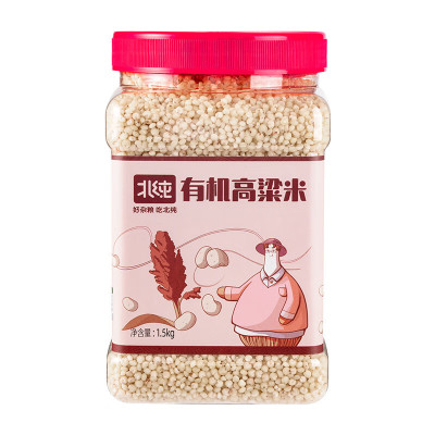 北纯 有机高粱米 1.5kg(瓶装)